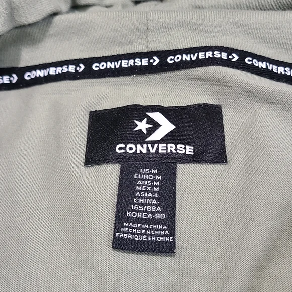 Rare Converse Logo Hoodie size M - Picture 4 of 5